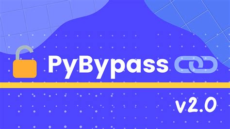 script bypass shortlink|PyBypass · PyPI.